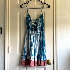 Beach dress tie dye. Summer dress